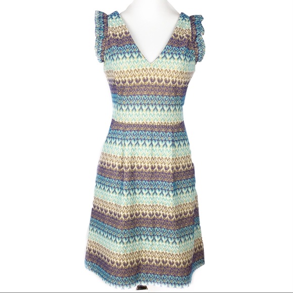 Anthropologie Tabitha Tea House Dress Size 2 - Picture 2 of 6